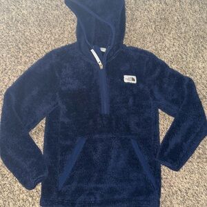 North face size 10/12 navy blue-new